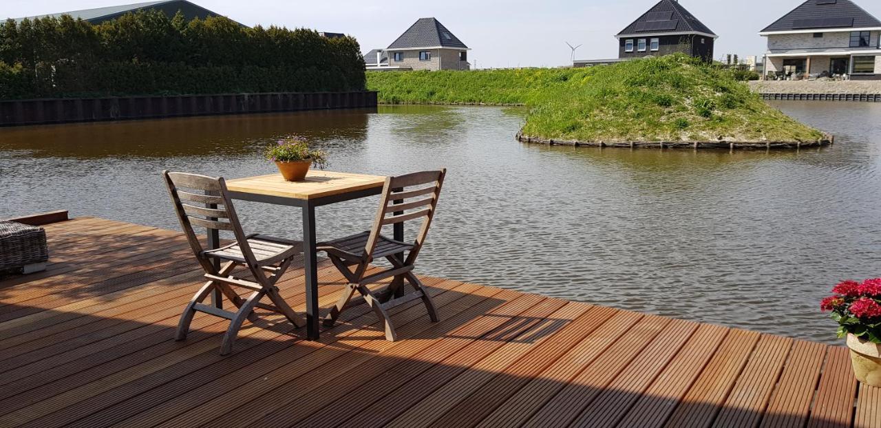 Prachtig Vrijstaand Appartement Aan Het Water Heerhugowaard Dış mekan fotoğraf