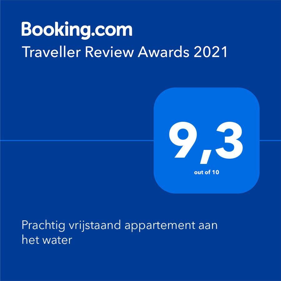 Prachtig Vrijstaand Appartement Aan Het Water Heerhugowaard Dış mekan fotoğraf